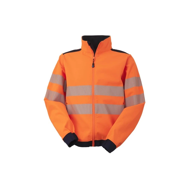 Alles muss raus -  Arbeitsjacke Hochsichtbarkeit  Stretch Rossini Softshell Hi- Vis HH236 Größe M Farbe Gelb