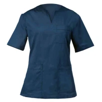 Alles muss raus -  Arbeitsbluse Margherita medizinisch für Damen Giblor's 10M2062C. Größe M Farbe Hellblau