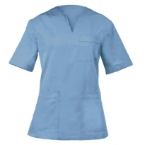 Alles muss raus -  Arbeitsbluse Margherita medizinisch für Damen Giblor's 10M2062C. Größe XL Farbe Bordeaux