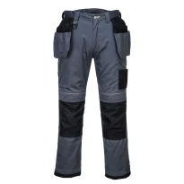 Alles muss raus -  Arbeitshose Portwest Holster PW3 Multitaschen T602 Größe 64 Farbe Grau Schwarz