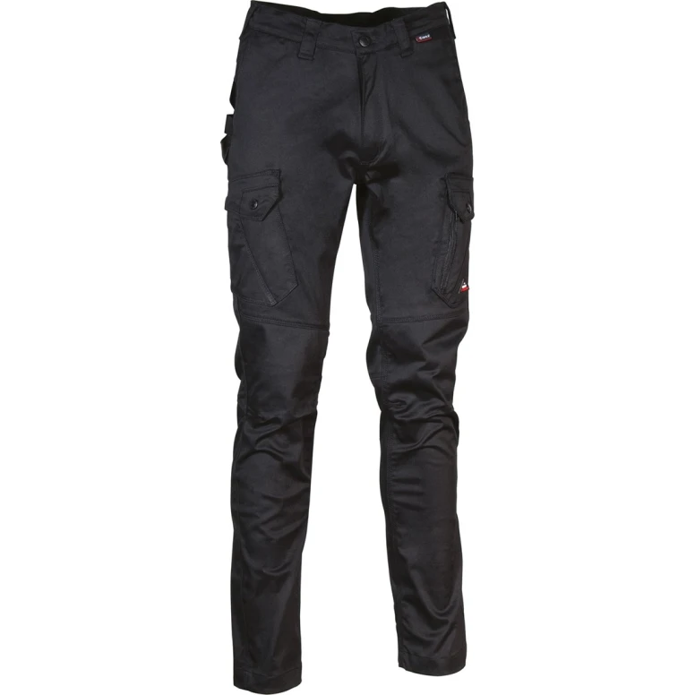 Alles muss raus -  Arbeitshosen Cofra Stretch Multitaschen Salanki V722- 0- 03 Größe 48 Farbe Schwarz Schwarz