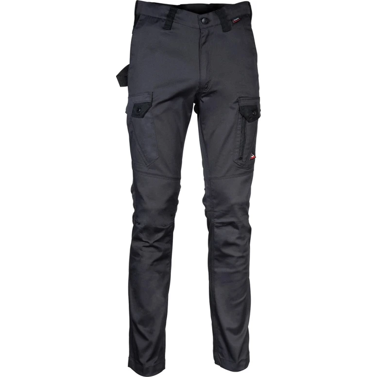 Alles muss raus -  Arbeitshosen Cofra Stretch Multitaschen Salanki V722- 0- 03 Größe 48 Farbe Schwarz Schwarz