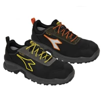 Alles muss raus -  Sicherheitsschuhe Diadora Sport Diatex Low S3 WR CI SRC  701.181121 Nummer 43 Farbe Schwarz Grau Stahl