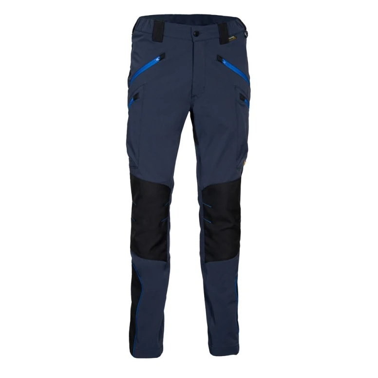Alles muss raus -  Arbeitshosen Multitaschen Stretch Cofra Velten V621- 0- 04 Größe 46 Farbe Schwarz Lime