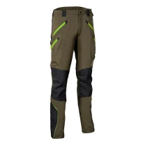 Alles muss raus -  Arbeitshosen Multitaschen Stretch Cofra Velten V621- 0- 04 Größe 56 Farbe Schwarz Lime 2