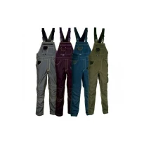 Alles muss raus -  Arbeitslatzhose Multitaschen Cofra Nottingham V172- 0- 02 Größe 54 Farbe Schlamm Schwarz