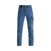 Alles muss raus -  Arbeitsjeans Kapriol Nimes 136812 Multitaschen Größe M Farbe Grau