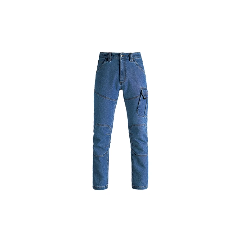 Alles muss raus -  Arbeitsjeans Kapriol Nimes 136812 Multitaschen Größe M Farbe Grau