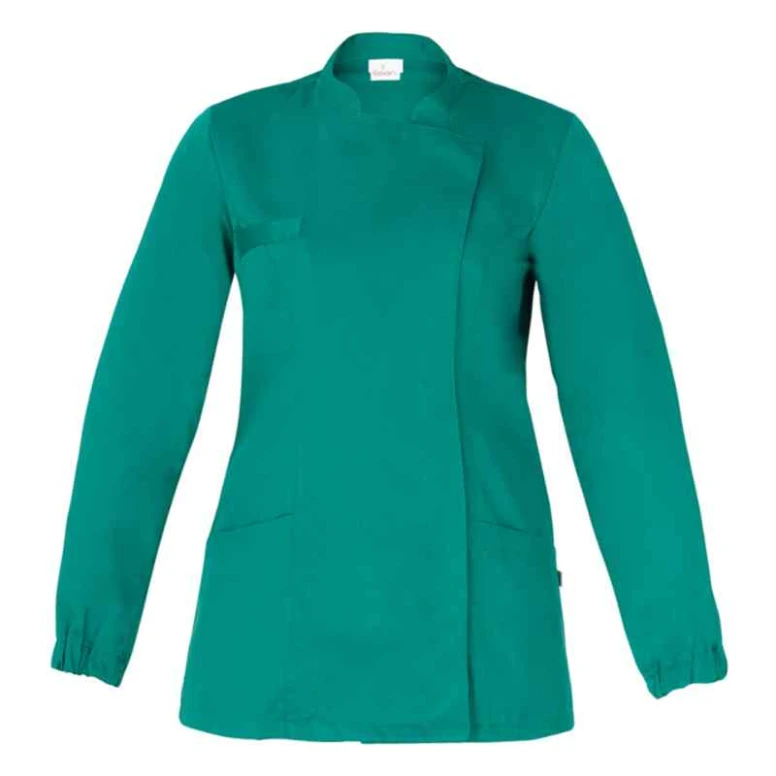 Alles muss raus -  Damen Amanda Arbeitsbluse Giblor's 17P03K329- L Größe XS Farbe Hellblau