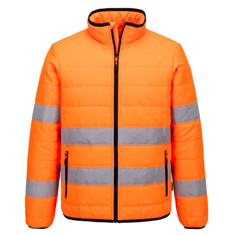 Alles muss raus -  Arbeitsjacke Portwest Hochsichtbarkeit  Baffle Hi- Vis S617 wasserdicht Größe XL Farbe Gelb Schwarz