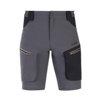 Alles muss raus -  Arbeitsbermuda Kapriol Tech 160032 Multitaschen Größe 3XL Farbe Grau