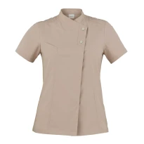 Alles muss raus -  Kurzärm Arbeitscoreanischejacke- Koch Giblor's Megan Damen 23P08G218 Größe M Farbe Blau