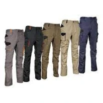 Alles muss raus -  Arbeitshosen Stretch elastisch Multitaschen Cofra Mompach V566- 0- 00 Größe 50 Farbe Schlamm Schwarz