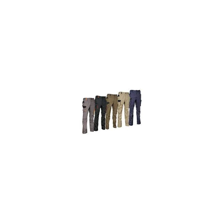 Alles muss raus -  Arbeitshosen Stretch elastisch Multitaschen Cofra Mompach V566- 0- 00 Größe 50 Farbe Schlamm Schwarz