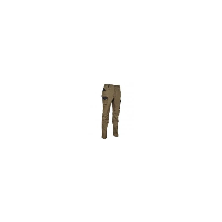 Alles muss raus -  Arbeitshosen Stretch elastisch Multitaschen Cofra Mompach V566- 0- 00 Größe 50 Farbe Schlamm Schwarz