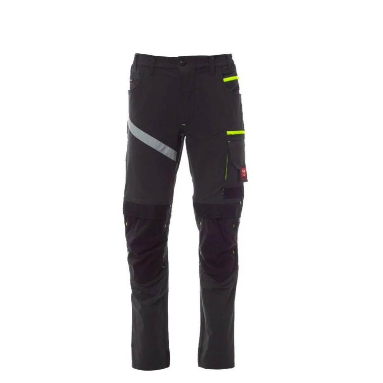Alles muss raus -  Unisex Arbeitshose Multitaschen Stretch Payper Next 4W Summer AY 7317 Schwarz/Schwarz Größe 52