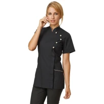 Alles muss raus -  Damen Tunika kurzärmelig Kelly Beauty Siggi -  63CS1329/00- 0001 Größe L Farbe Schwarz