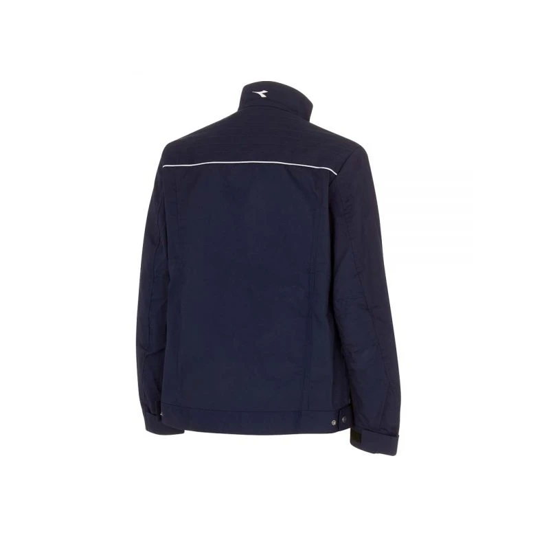 Alles muss raus -  Arbeitsjacke Diadora Multitaschen mit Stehkragen Jacket Poly II 702.172117 Größe XL Farbe Dunkelblau