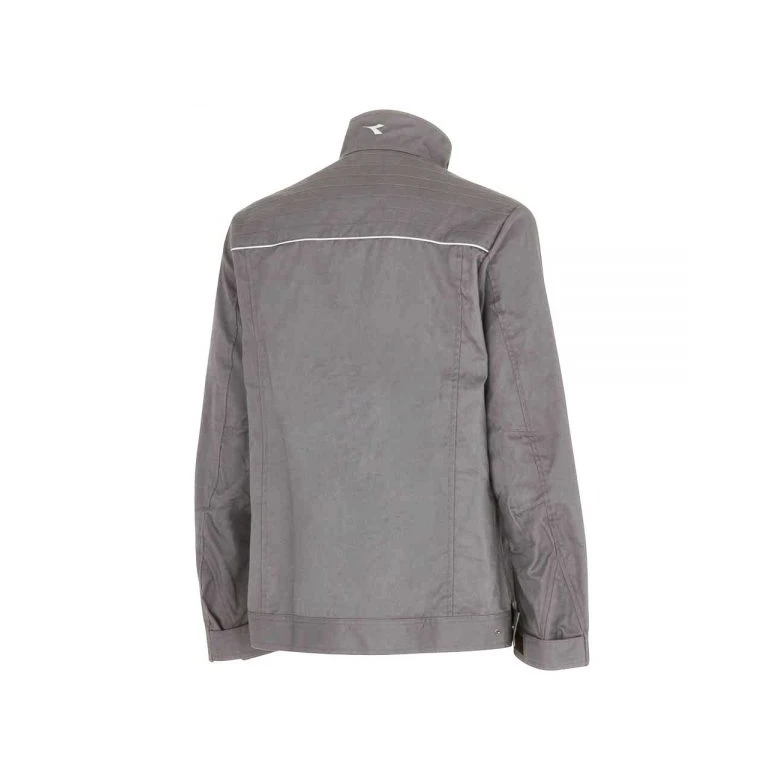 Alles muss raus -  Arbeitsjacke Diadora Multitaschen mit Stehkragen Jacket Poly II 702.172117 Größe XL Farbe Dunkelblau