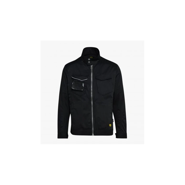 Alles muss raus -  Arbeitsjacke Diadora Multitaschen mit Stehkragen Jacket Poly II 702.172117 Größe XL Farbe Dunkelblau