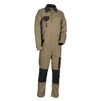 Alles muss raus -   Arbeitsoverall Multitaschen Cofra Marseilles 100% Baumwolle Canvas V056- 0- 01  Größe 48 Farbe Seil Schwarz