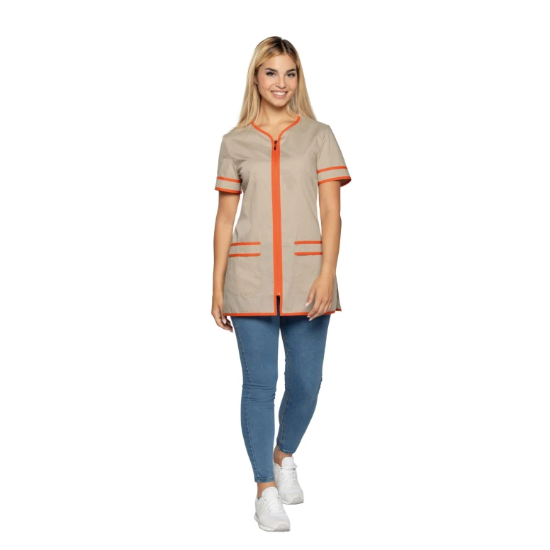 Alles muss raus -  Damen Tunika kurzärmelig Siggi Talia -  28CS1885/00 Größe L Farbe Sand