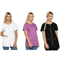 Alles muss raus -  Damen Tunika kurzärmelig Siggi Bella -  28CS1883/00 Größe L Farbe Violett