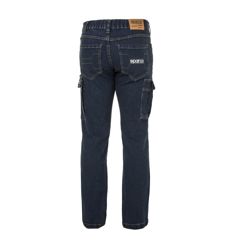 Alles muss raus -  Arbeitsjeans Stretch elastisch Multitaschen Sparco Dallas 02430 Größe M