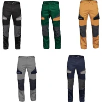 Alles muss raus -  Arbeitshosen Multitaschen stretch Nilo Siggi 73PA1482/00- 1326 Größe S Farbe Gelb