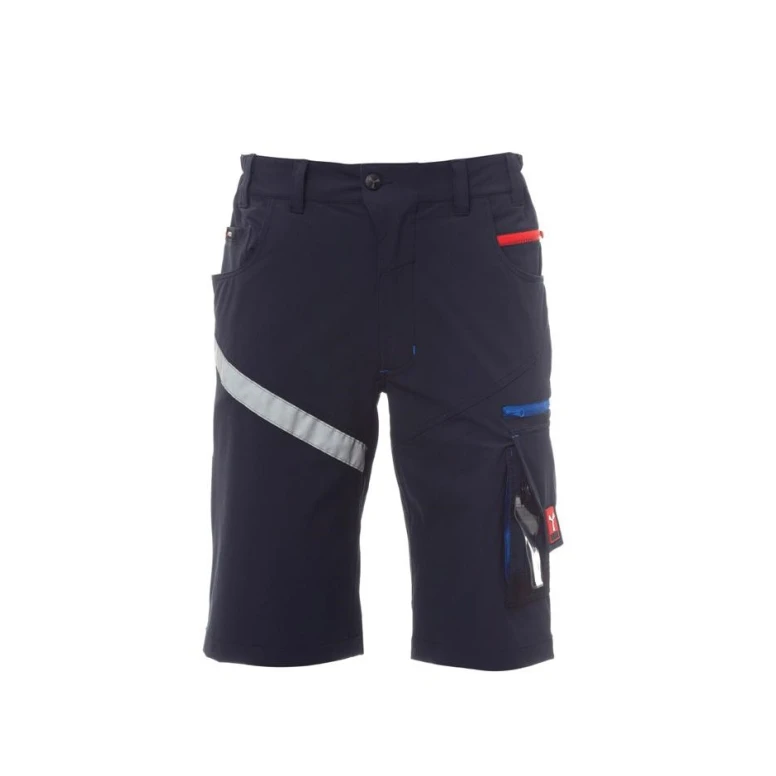 Alles muss raus -  Unisex- Arbeits- Bermudas Multitaschen Stretch Payper Next 4W Shorts AY 7316 Farbe Navyblau Schwarz Größe 50