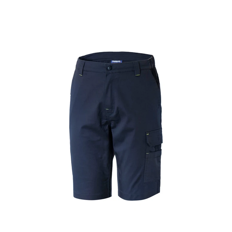 Alles muss raus -  Arbeitsbermuda Rossini Dakar A00767 Multitaschen Stretch Größe 4XL Farbe Blau