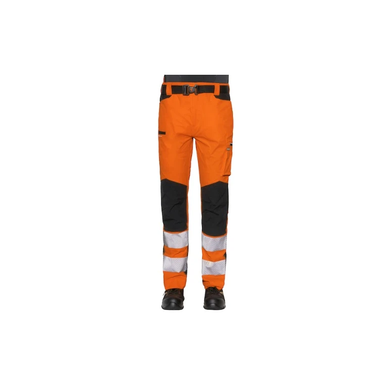 Alles muss raus -  Arbeitshosen Hochsichtbarkeit  Multitaschen Stretch Issa Line Extreme Hi Vis 8450NB Größe M Farbe Gelb