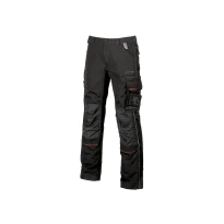 Alles muss raus -  Arbeitshosen Multitaschen U- Power Drift IM010 Farbe Carbonschwarz Größe 62