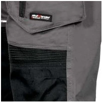 Alles muss raus -  Arbeitshosen Stretch elastisch Multitaschen Cofra Lemno V581- 0- 02 Größe 60 Farbe Schwarz Schwarz