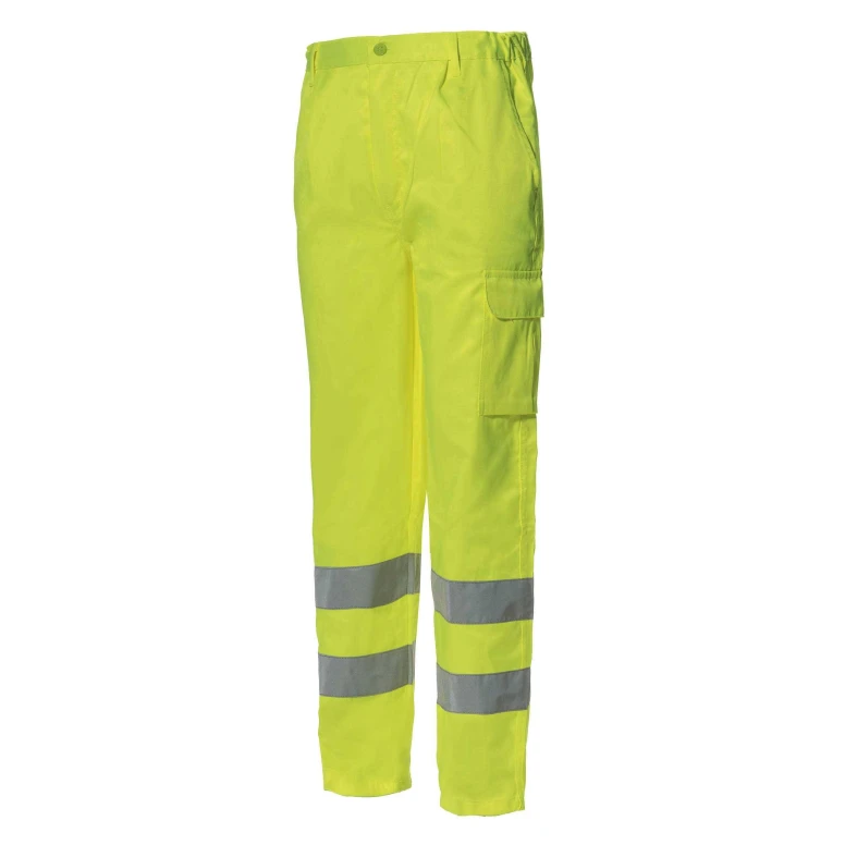 Alles muss raus - Arbeits Hose mit hoher Sichtbarkeit und vielen Taschen Logica 830HV/G-L Größe 3XL Farbe Gelb