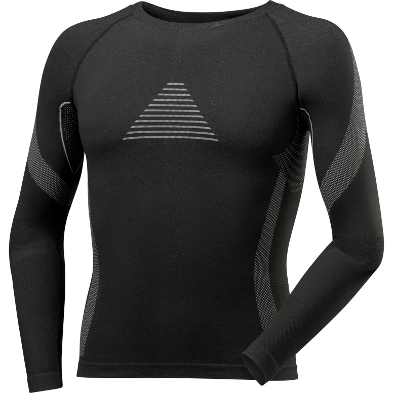 T-shirt Unterwäsche aus Funktionsgewebe à manches longues 472072 Neri