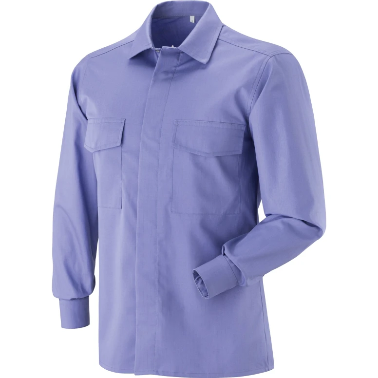 Arbeitshemd Dreifachschutz aus flammhemmendem säurebeständigem und antistatischem Gewebe 436380 Neri