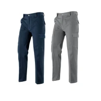 Arbeitshose Mehrtaschen aus Gewebe Baumwolle Stretch 97% Baumwolle 3% Elastan 436026 Neri