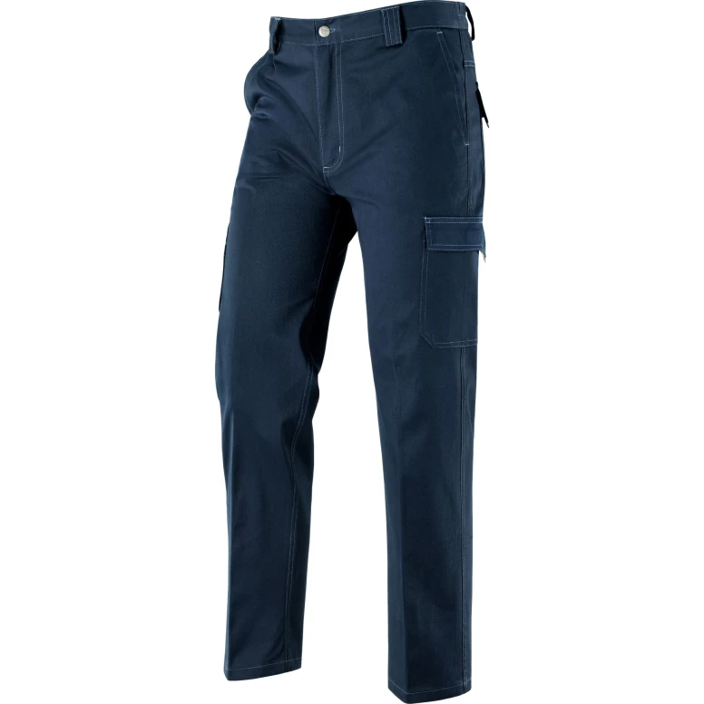 Arbeitshose Mehrtaschen aus Gewebe Baumwolle Stretch 97% Baumwolle 3% Elastan 436026 Neri