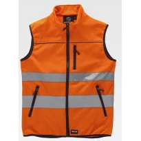 Gilet da Lavoro Softshell Stretch Alta Visibilità S9320 - Workteam