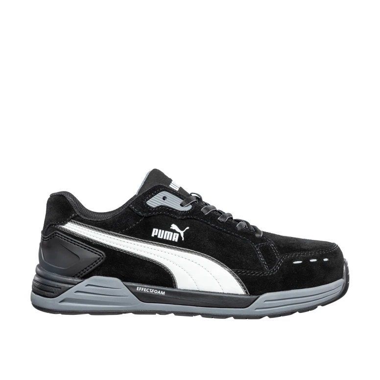 Alles muss raus -  Sicherheitsschuhe Puma Airtwist Black Low S3 HRO ESD SRC 644650 Nummer 42