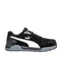 Alles muss raus -  Sicherheitsschuhe Puma Airtwist Black Low S3 HRO ESD SRC 644650 Nummer 42