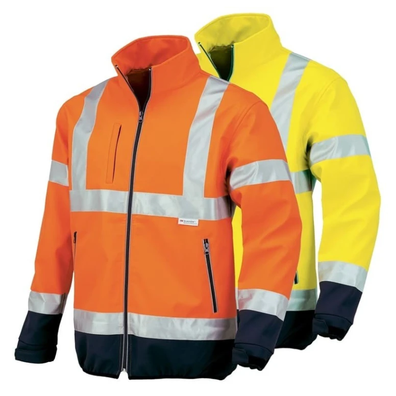Flash Softshell-Jacke mit hoher Sichtbarkeit ISSA LINE - 04512
