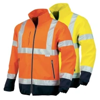 Flash Softshell-Jacke mit hoher Sichtbarkeit ISSA LINE - 04512