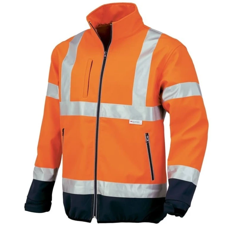 Flash Softshell-Jacke mit hoher Sichtbarkeit ISSA LINE - 04512