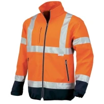 Flash Softshell-Jacke mit hoher Sichtbarkeit ISSA LINE - 04512
