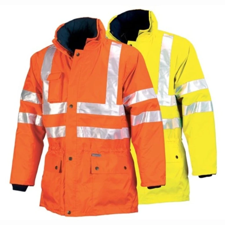 Dreifach-Nutzungsjacke Atmungsaktiv Hochsichtbarkeit ISSA LINE - 04630N
