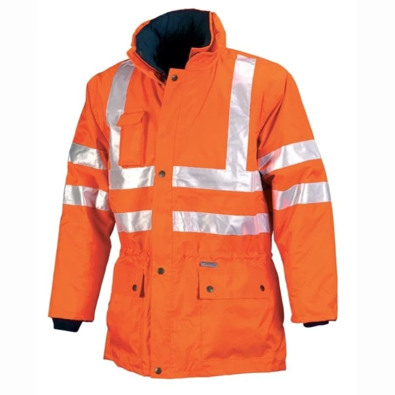 Dreifach-Nutzungsjacke Atmungsaktiv Hochsichtbarkeit ISSA LINE - 04630N