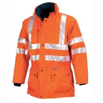 Dreifach-Nutzungsjacke Atmungsaktiv Hochsichtbarkeit ISSA LINE - 04630N