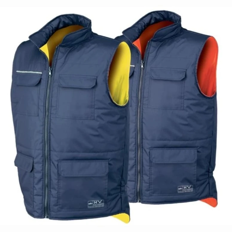 Wendbare Hochsichtbarkeit-Weste Revers ISSA LINE - 04069